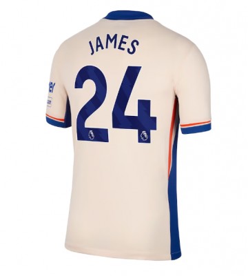 Chelsea Reece James #24 Udebanetrøje 2024-25 Kort ærmer